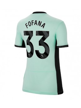 Chelsea Wesley Fofana #33 Ausweichtrikot für Frauen 2023-24 Kurzarm